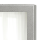 LaRue Nickel Framed Mirror