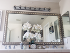 Hillsborough Nickel Framed Mirror