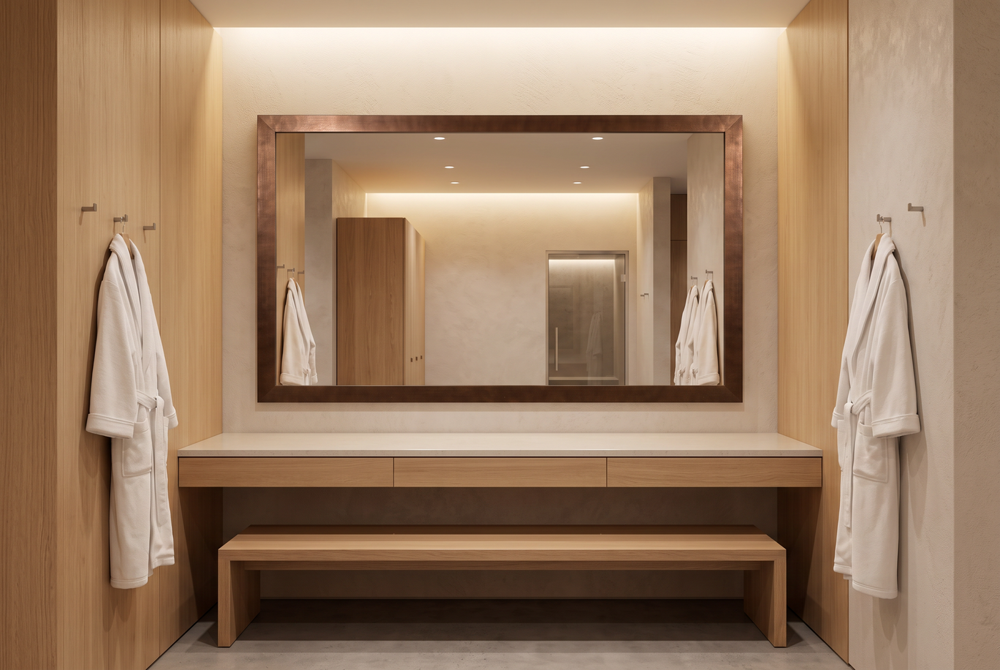 Replace unsuitable mirrors with complete framed mirrors
