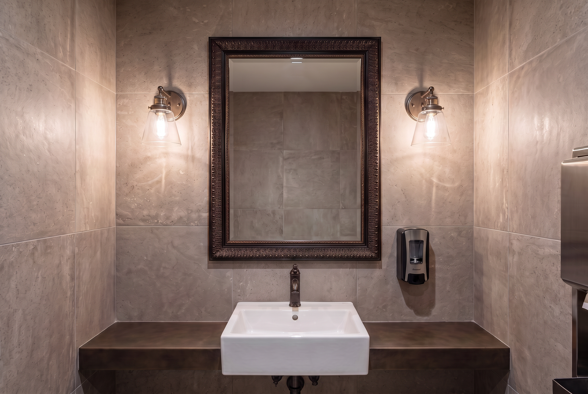 Public and lobby restrooms