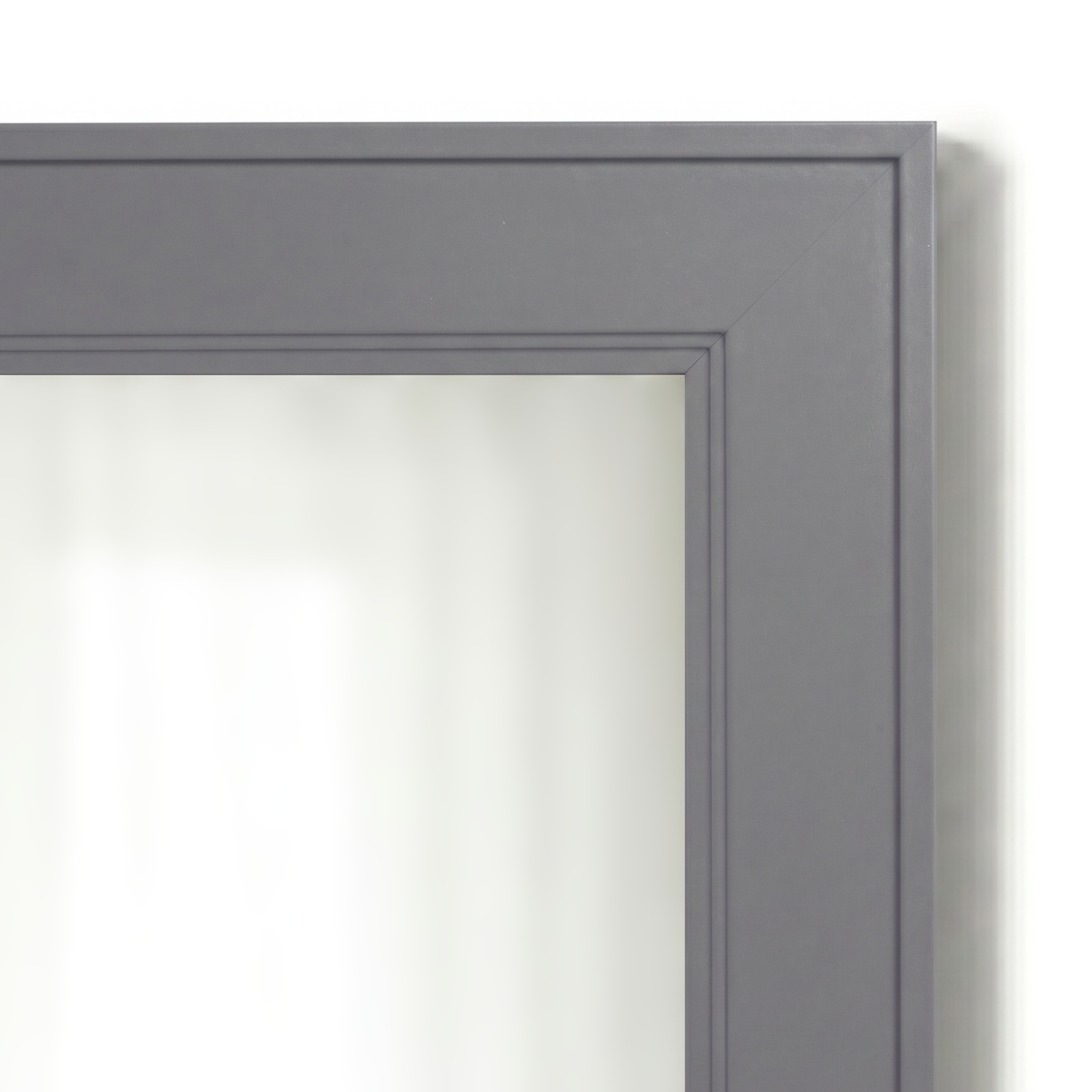 Porter Dark Gray Framed Mirror