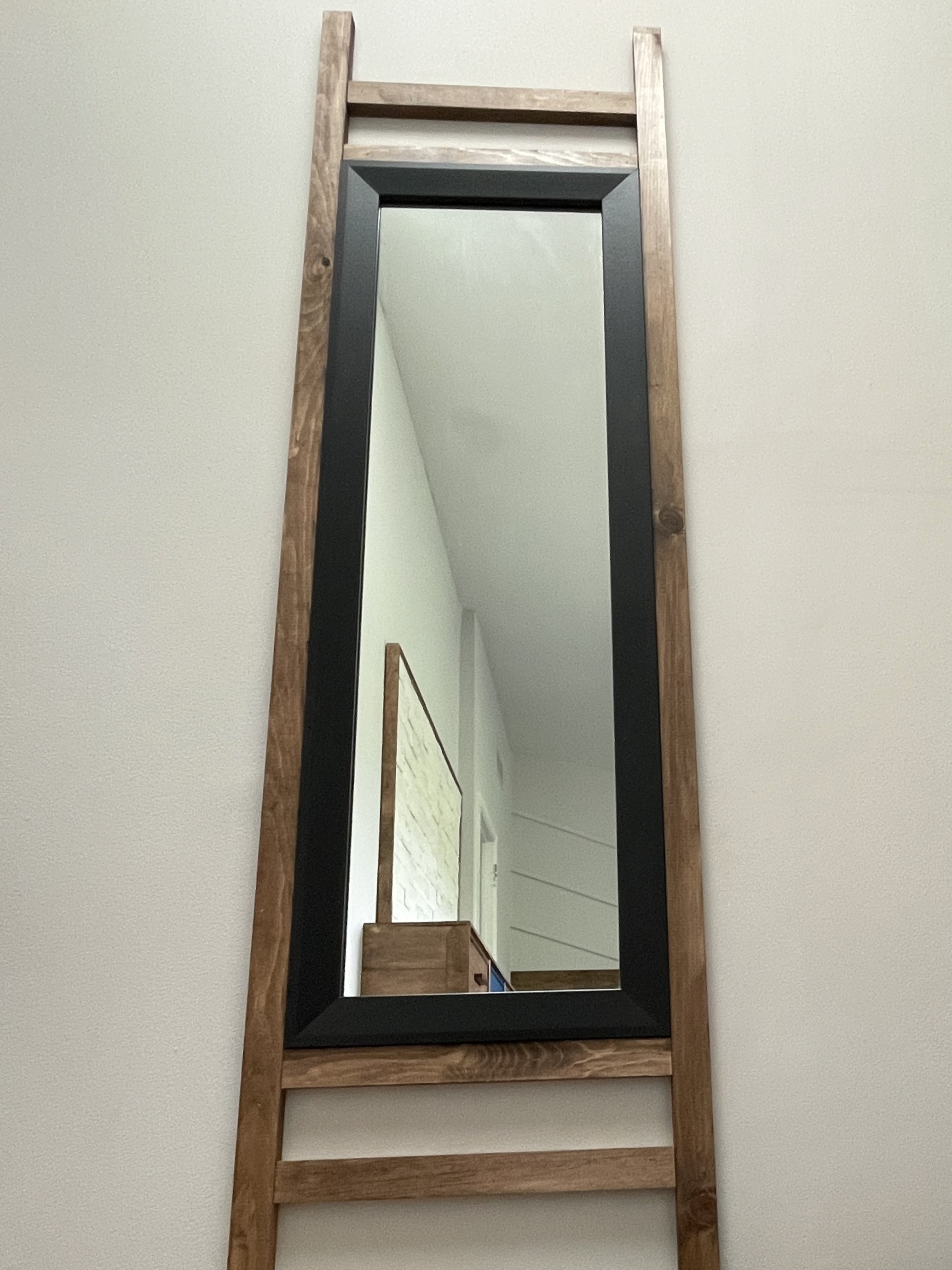 LaRue Black Framed Mirror
