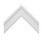 Morgan White Framed Mirror