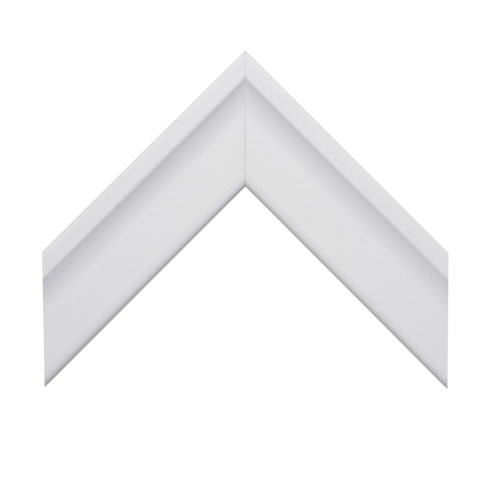 Morgan White Framed Mirror