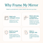 Avery Pure White Add A Frame