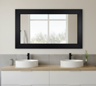 Porter Black Framed Mirror