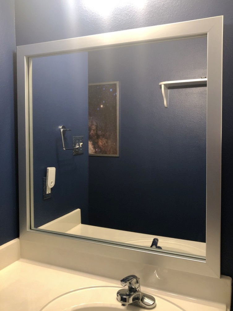 Weston Brushed Chrome Add A Frame