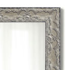 Maricopa Antique White Framed Mirror