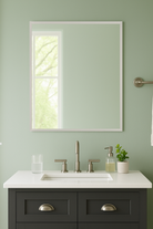 Windham Satin Nickel Metal Mirror