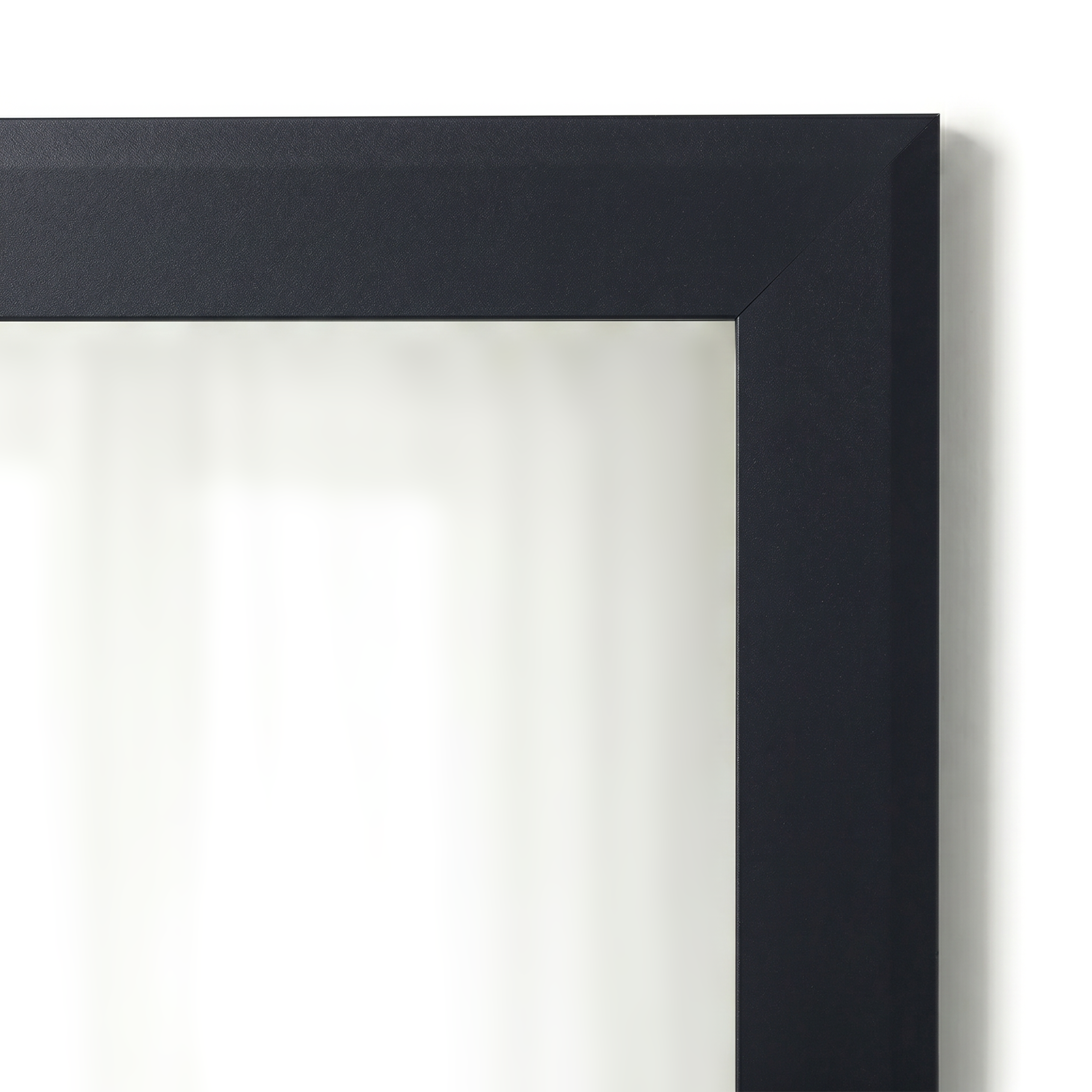 LaRue Black Framed Mirror