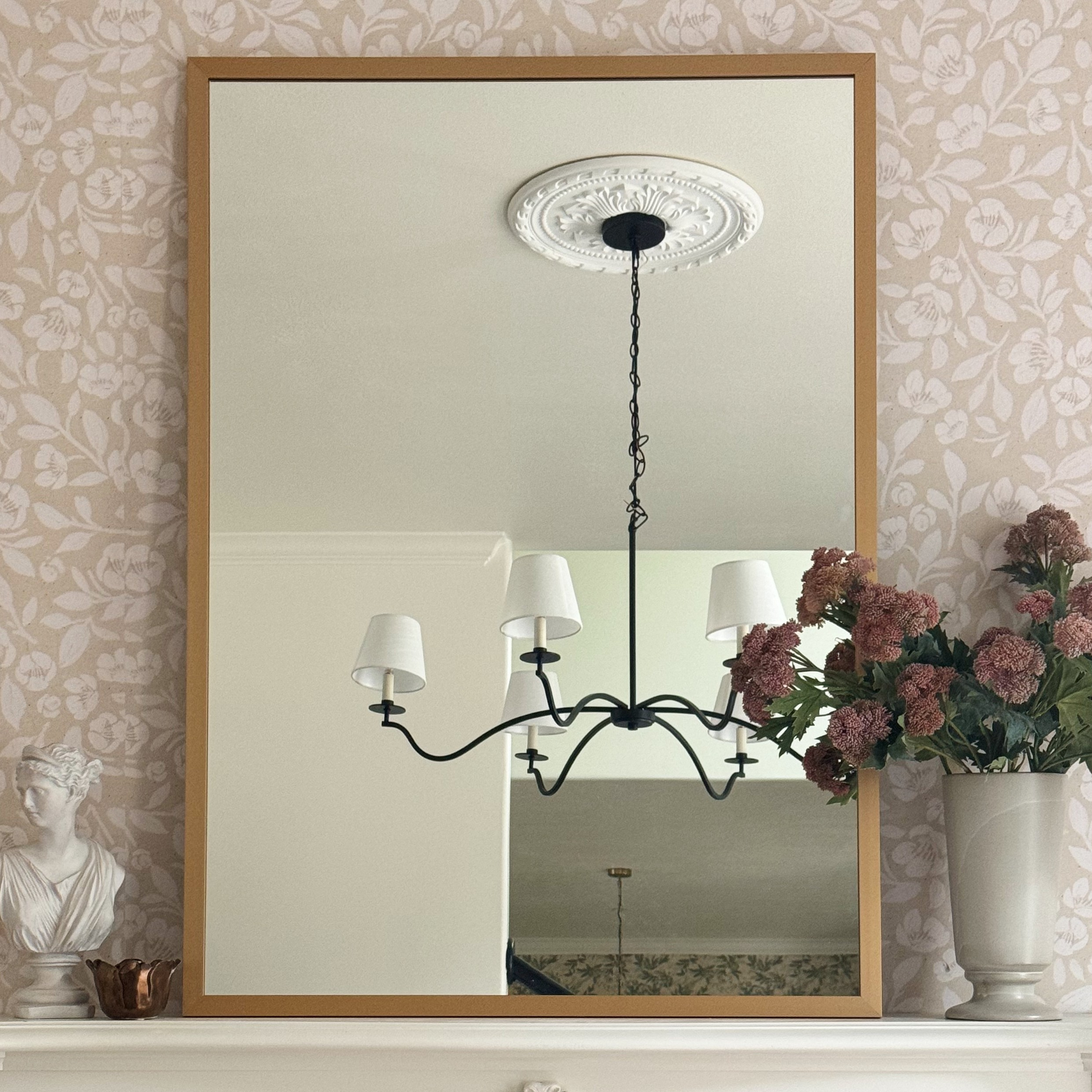 Windham Champagne Bronze Metal Mirror