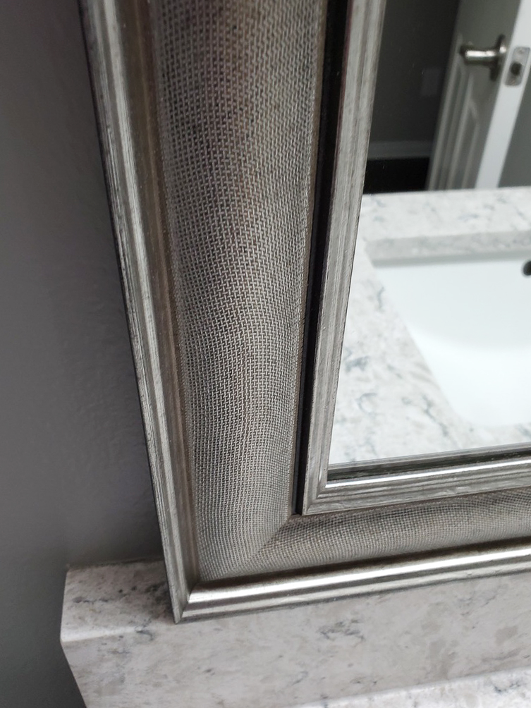 Oxfordshire Silver Framed Mirror
