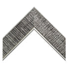 Huntington Distressed Black Framed Mirror