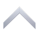 Ellis Brushed Chrome Framed Mirror