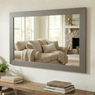 Pendleton Satin Nickel Framed Mirror