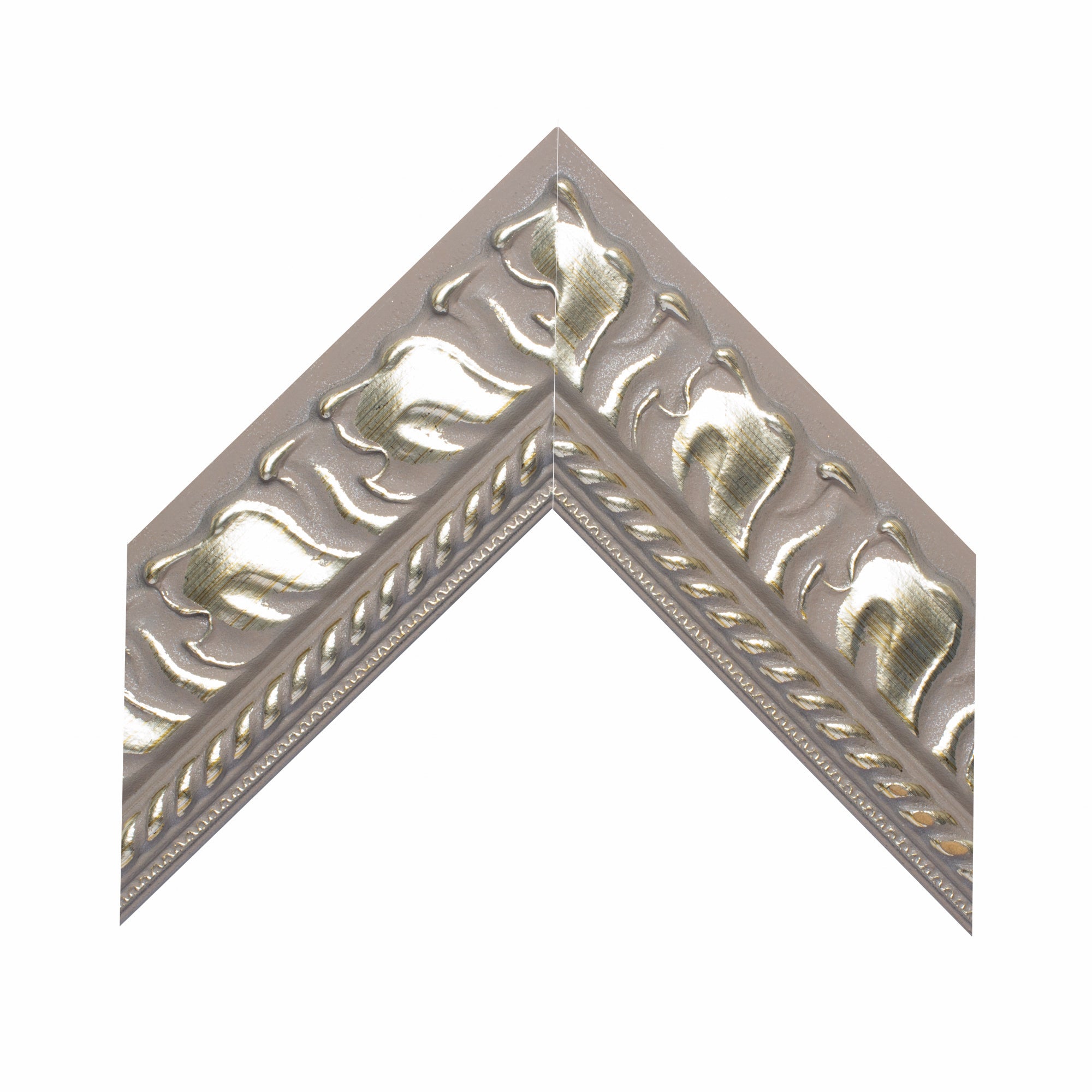 Hillsborough Nickel Framed Mirror