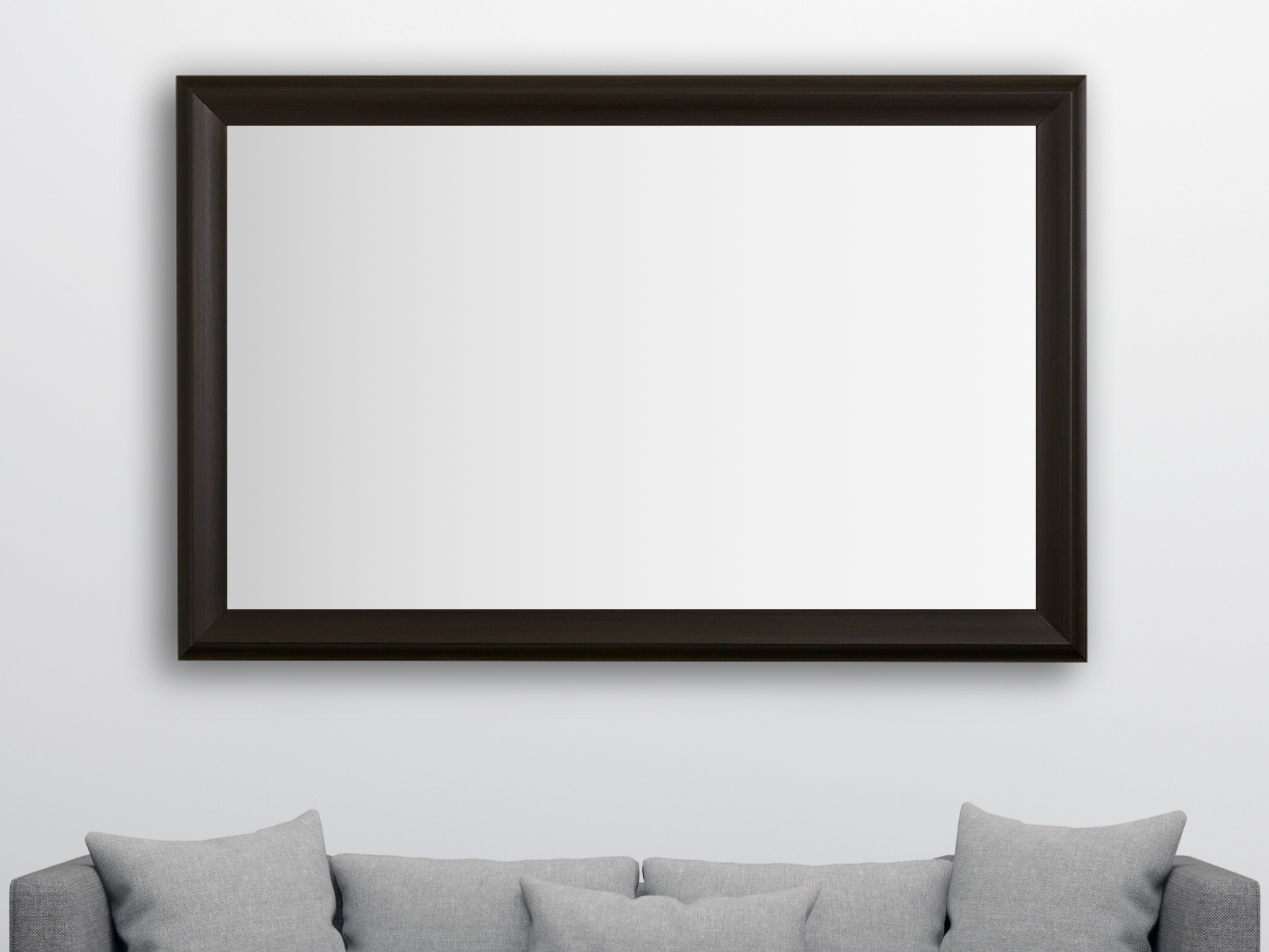 Woodford Walnut Framed Mirror