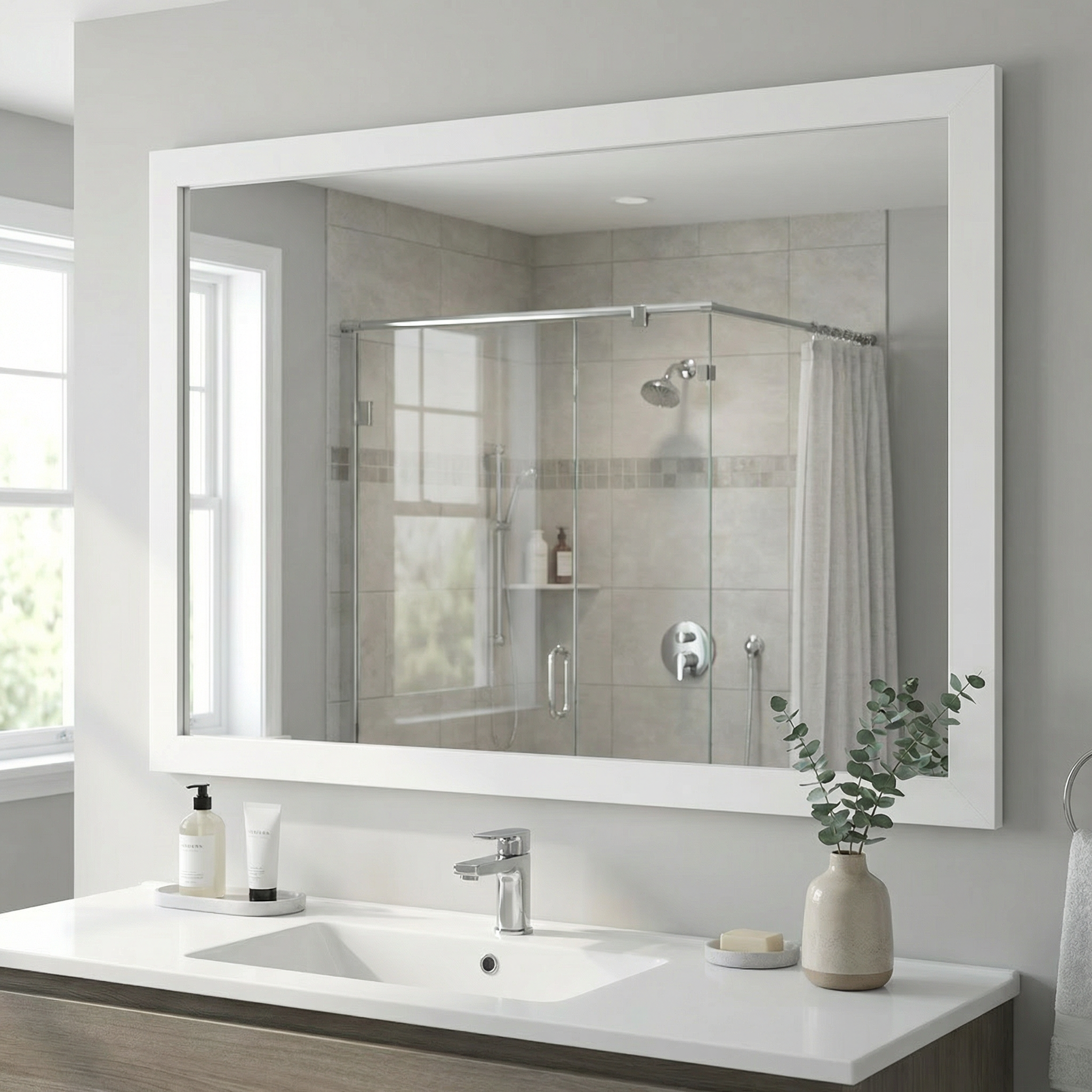 Weston Pure White Add A Frame