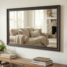 Napa Antique Bronze Framed Mirror
