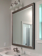 Oxfordshire Silver Framed Mirror