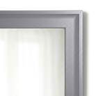 Morgan Light Gray Framed Mirror