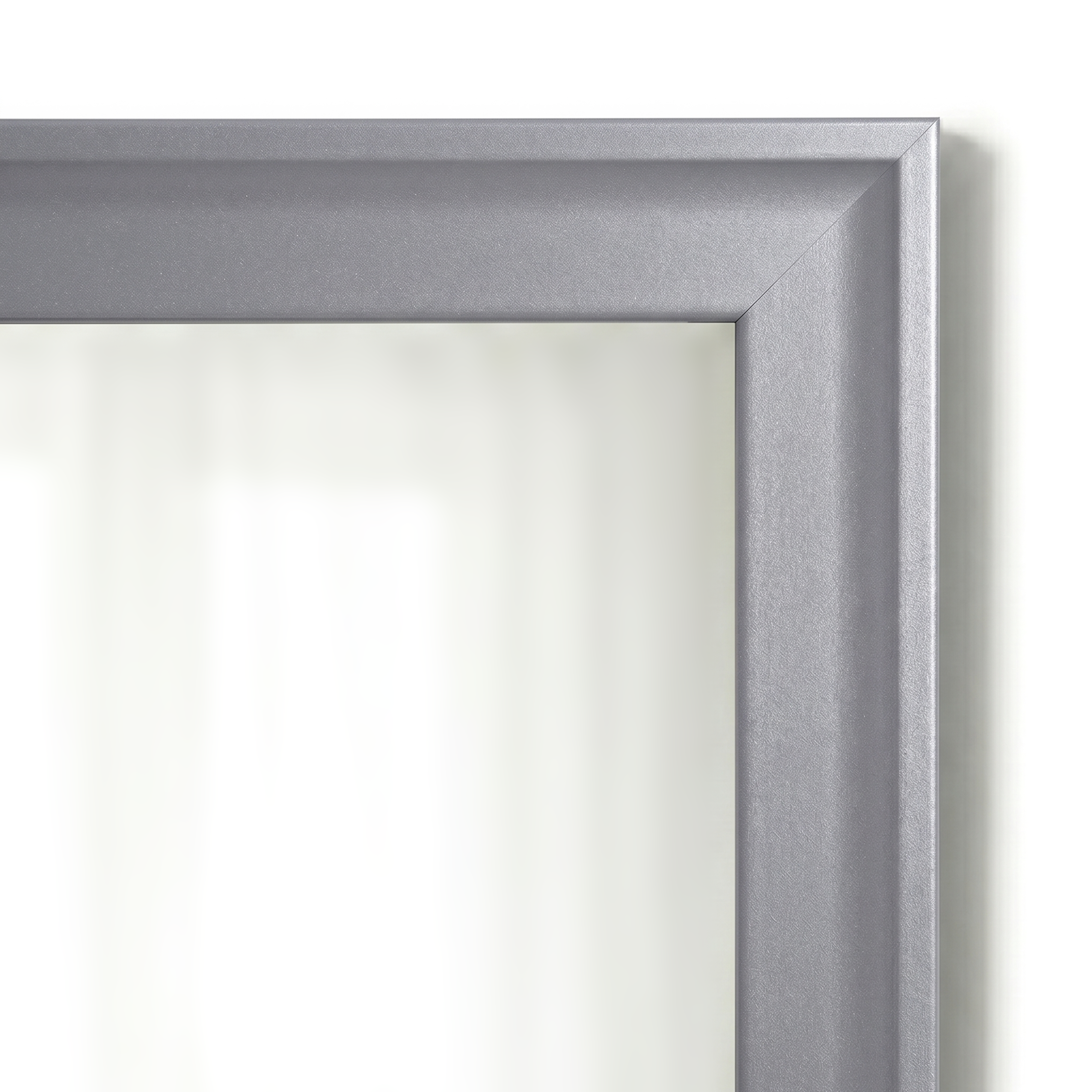 Morgan Light Gray Framed Mirror