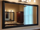 Solano Cherry Chocolate Framed Mirror