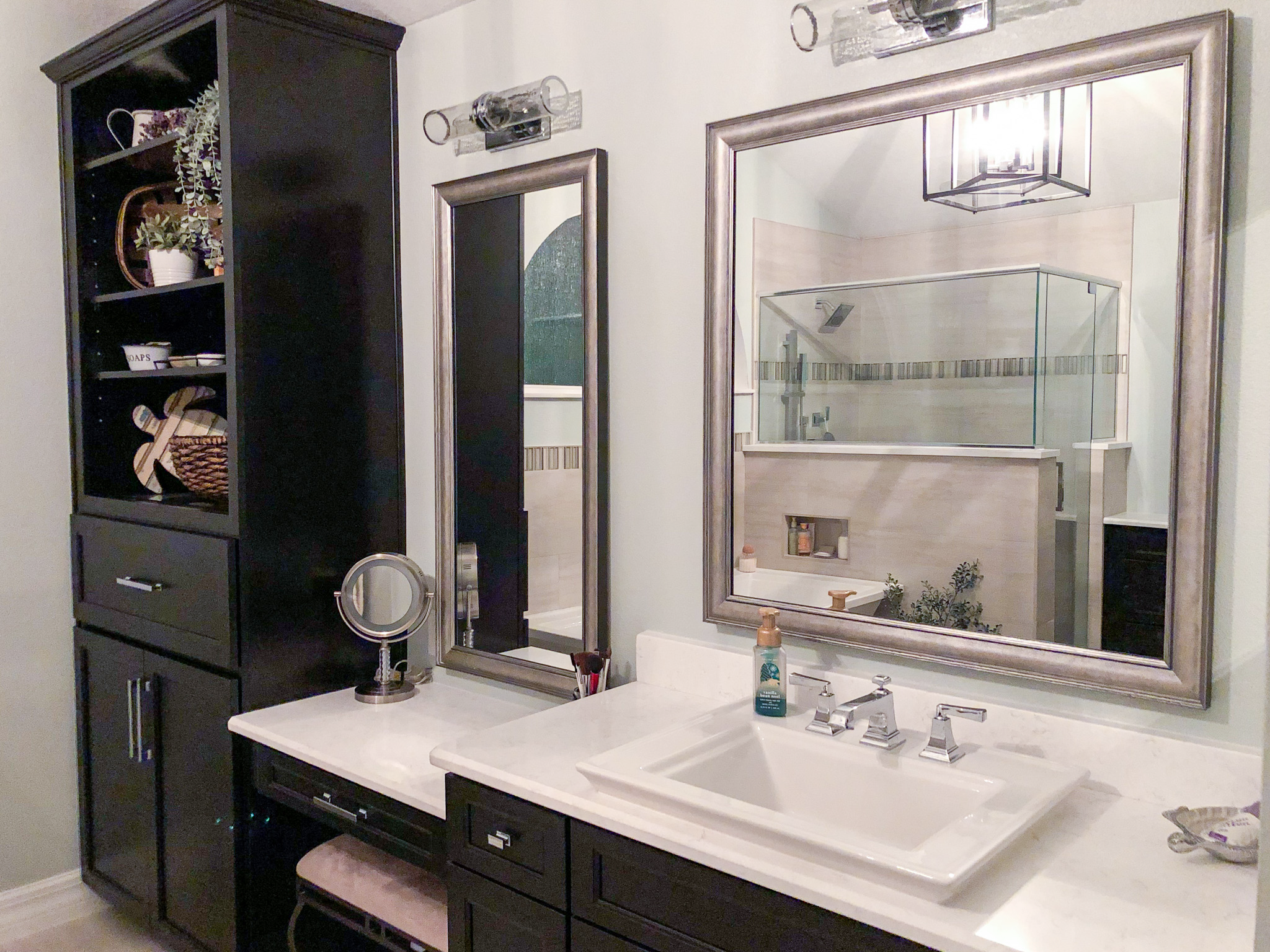 Oxfordshire Silver Framed Mirror