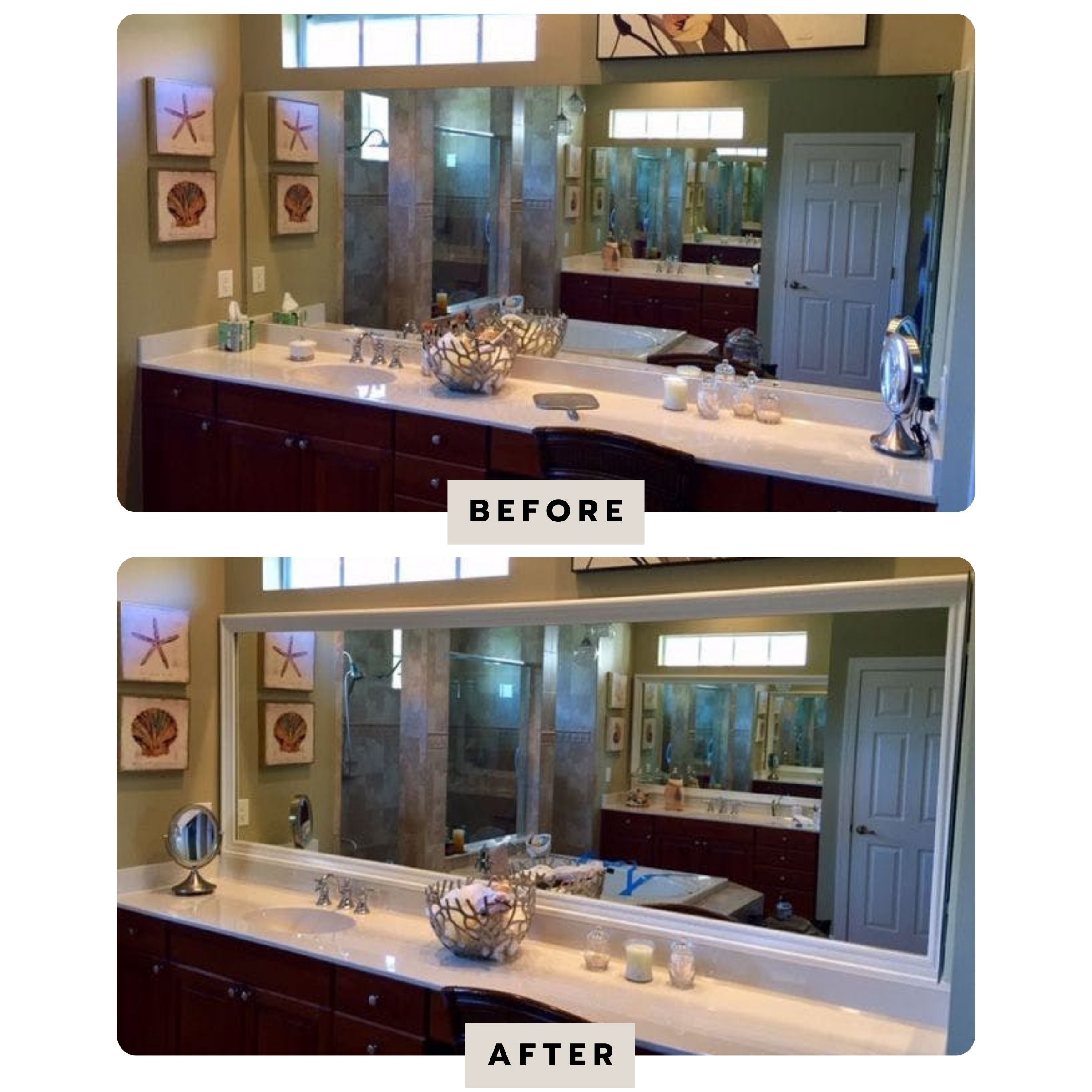 Humbolt White Add A Frame