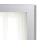 Meade Brushed Silver Framed Mirror