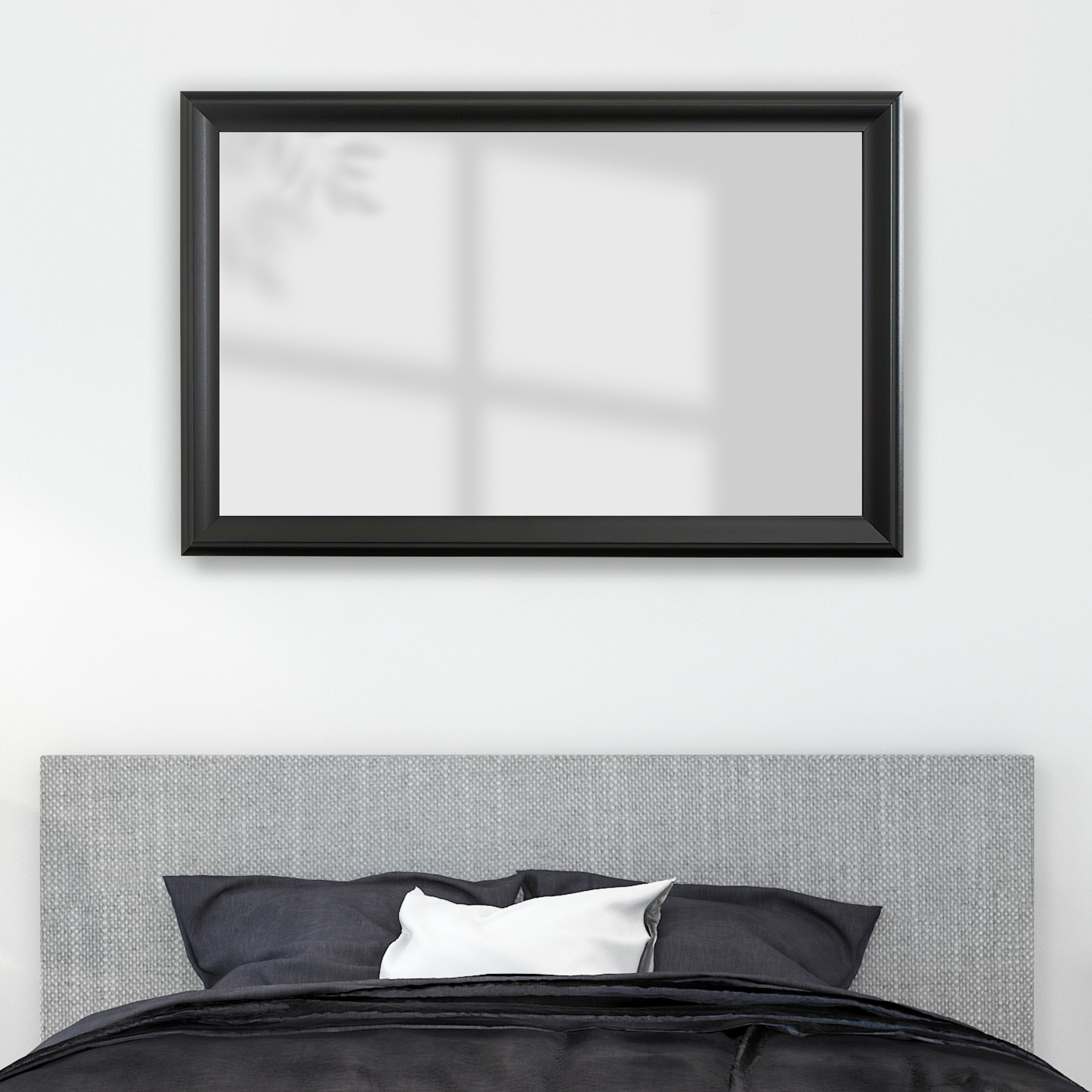 Woodford Black Framed Mirror