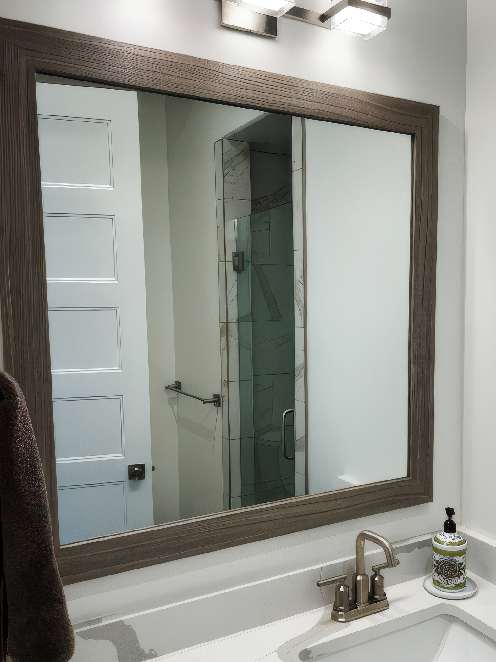 Pendleton Driftwood Framed Mirror