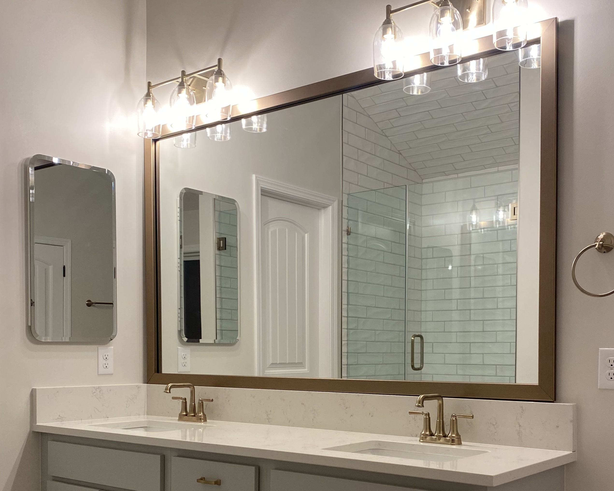Weston Champagne Bronze Add A Frame