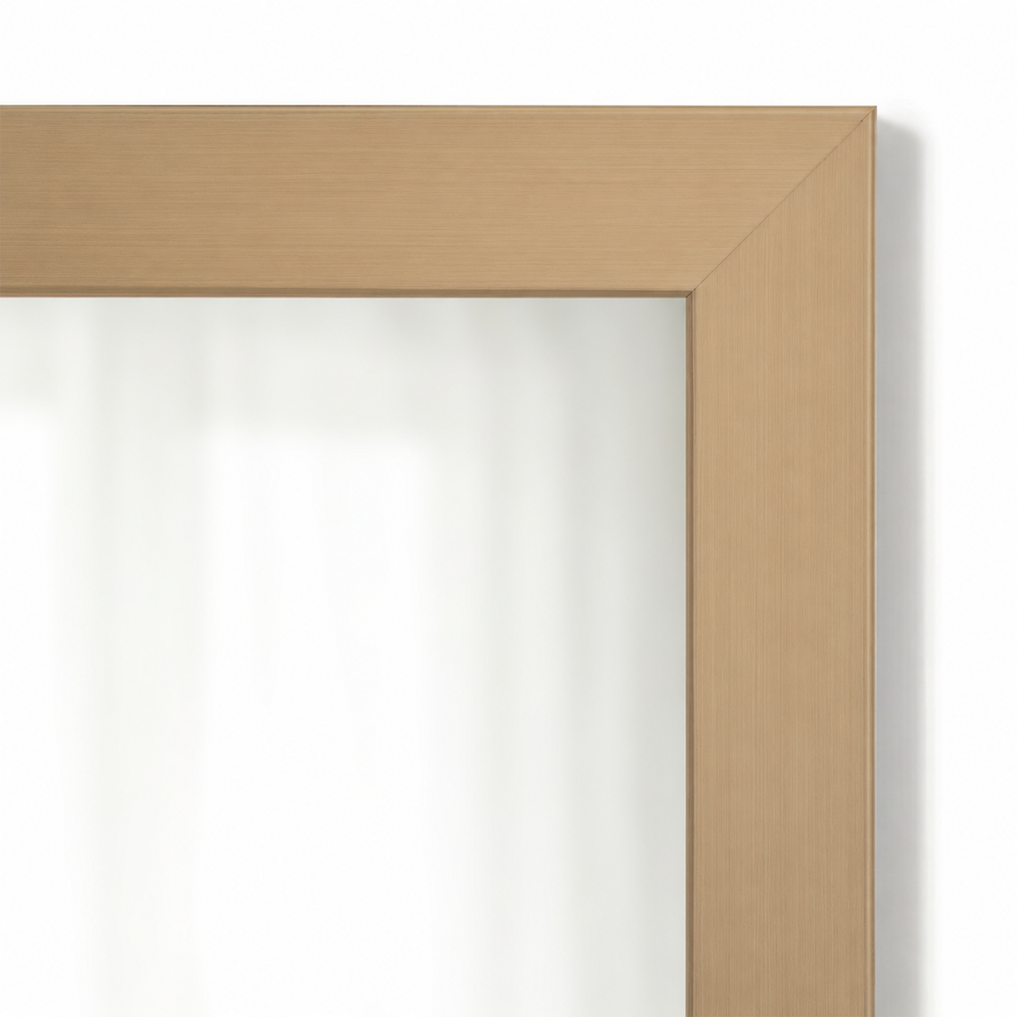 Meade Champagne Bronze Framed Mirror