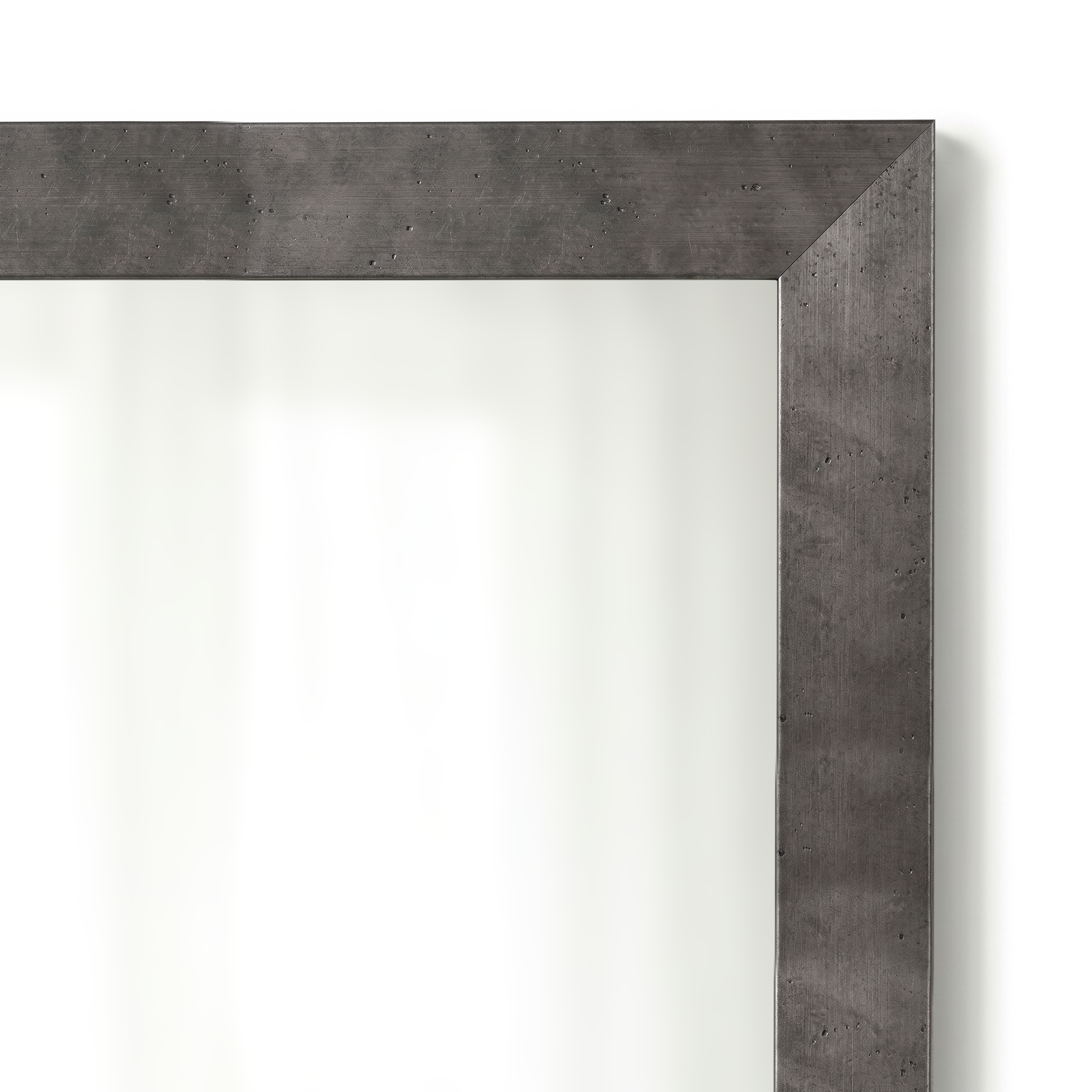 Galveston Pewter Framed Mirror