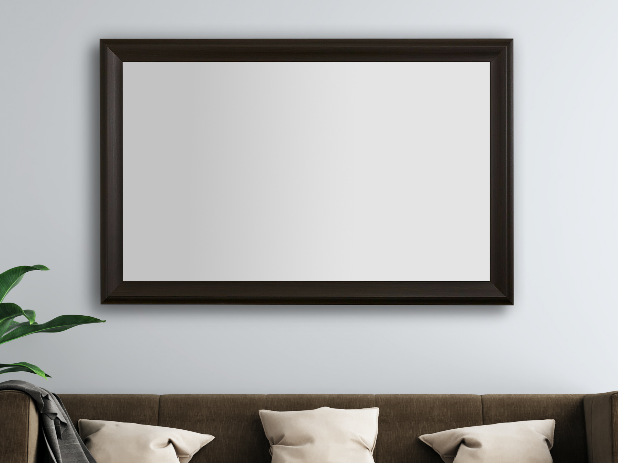 Woodford Walnut Framed Mirror