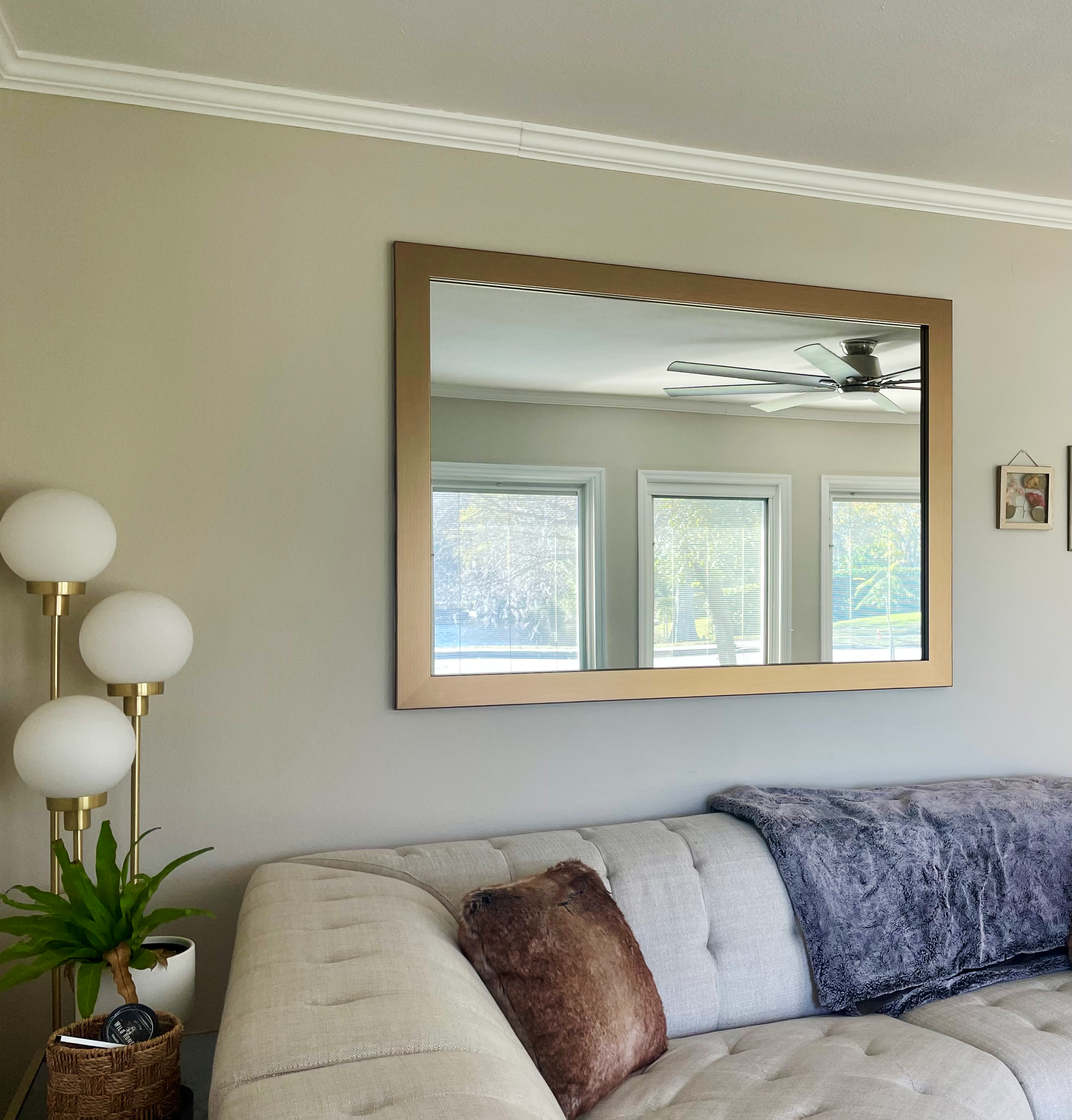 Upton Champagne Bronze Add A Frame