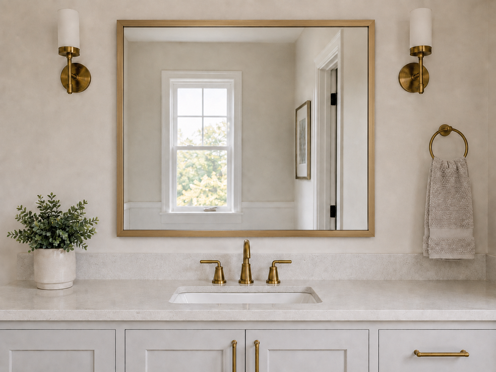 Frame the Mirror. Finish the Room.