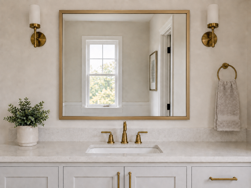 Coordinated With a Brass Lighting Update