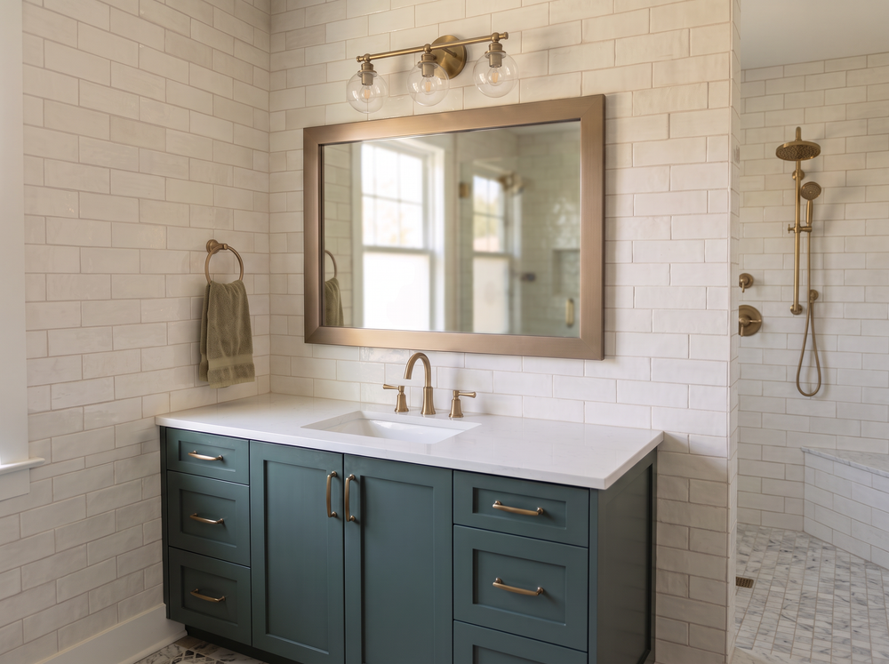 One Change, a Finished-Feeling Bathroom