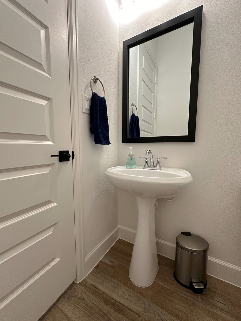 Meade Black Framed Mirror