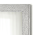 Porter Brushed Silver Framed Mirror