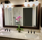 Pendleton Espresso Framed Mirror
