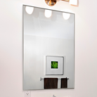 Stanton Satin Nickel Metal Mirror