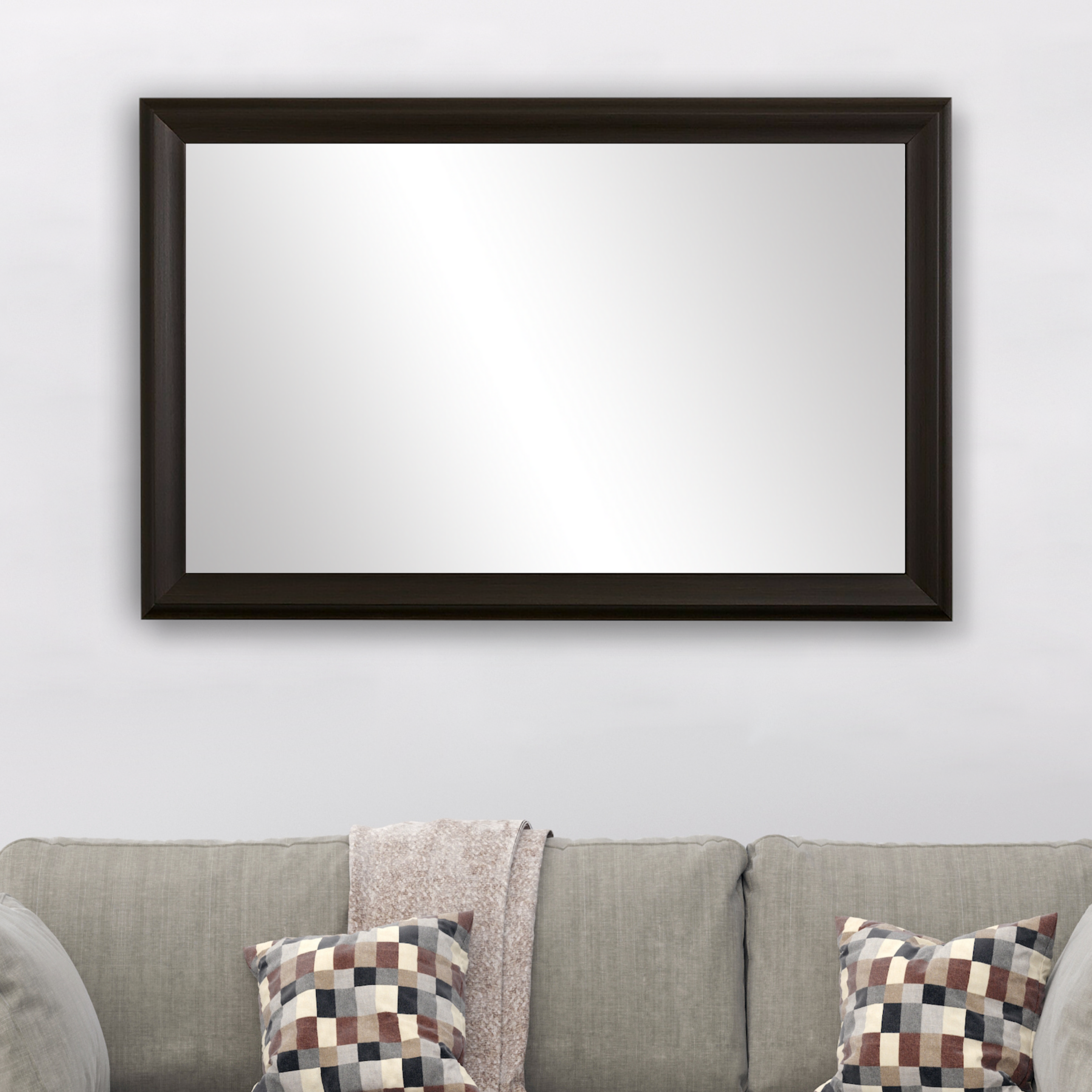 Woodford Walnut Framed Mirror
