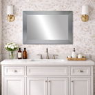 Pendleton Silver Framed Mirror