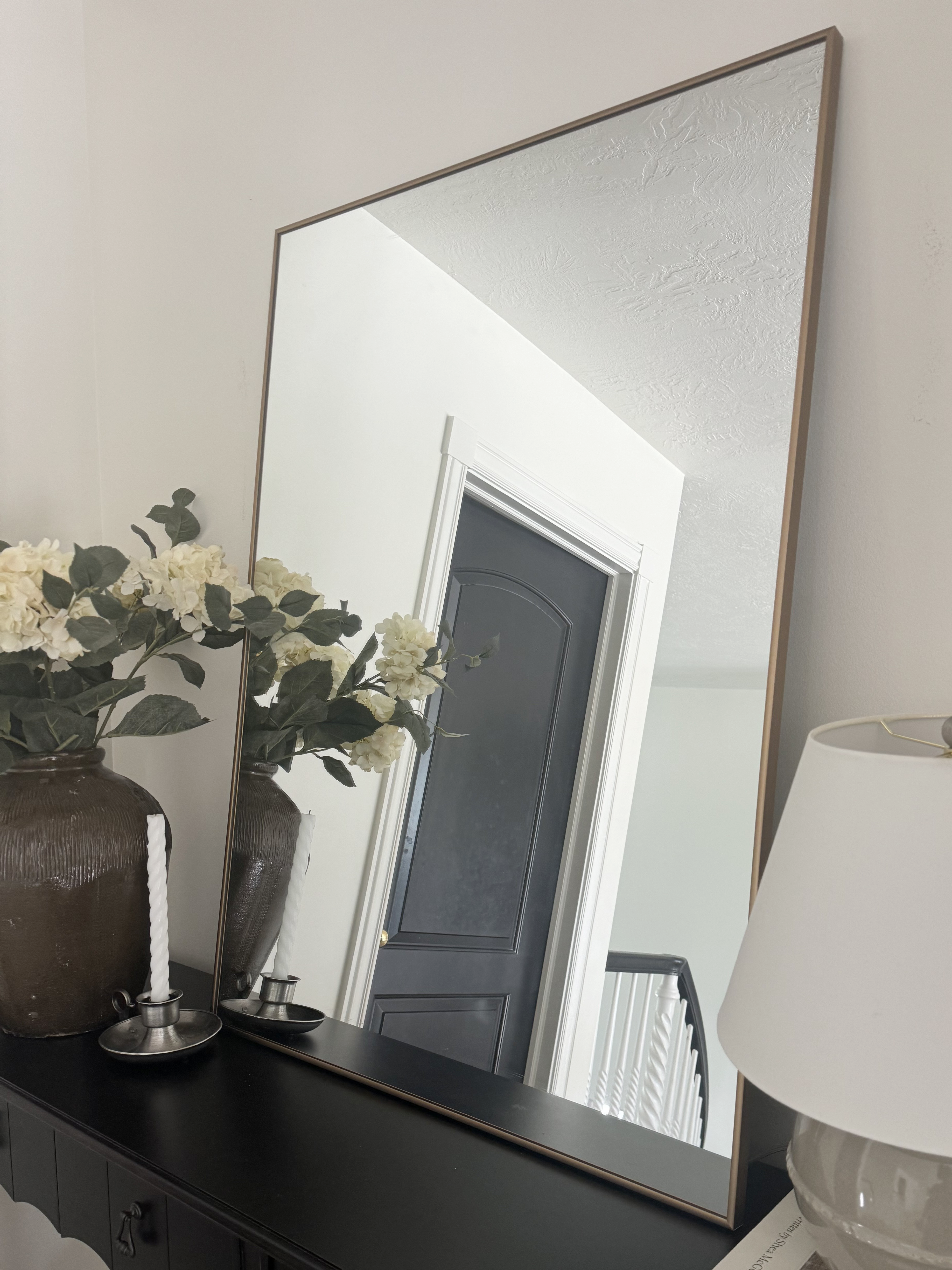 Stanton Champagne Bronze Metal Mirror