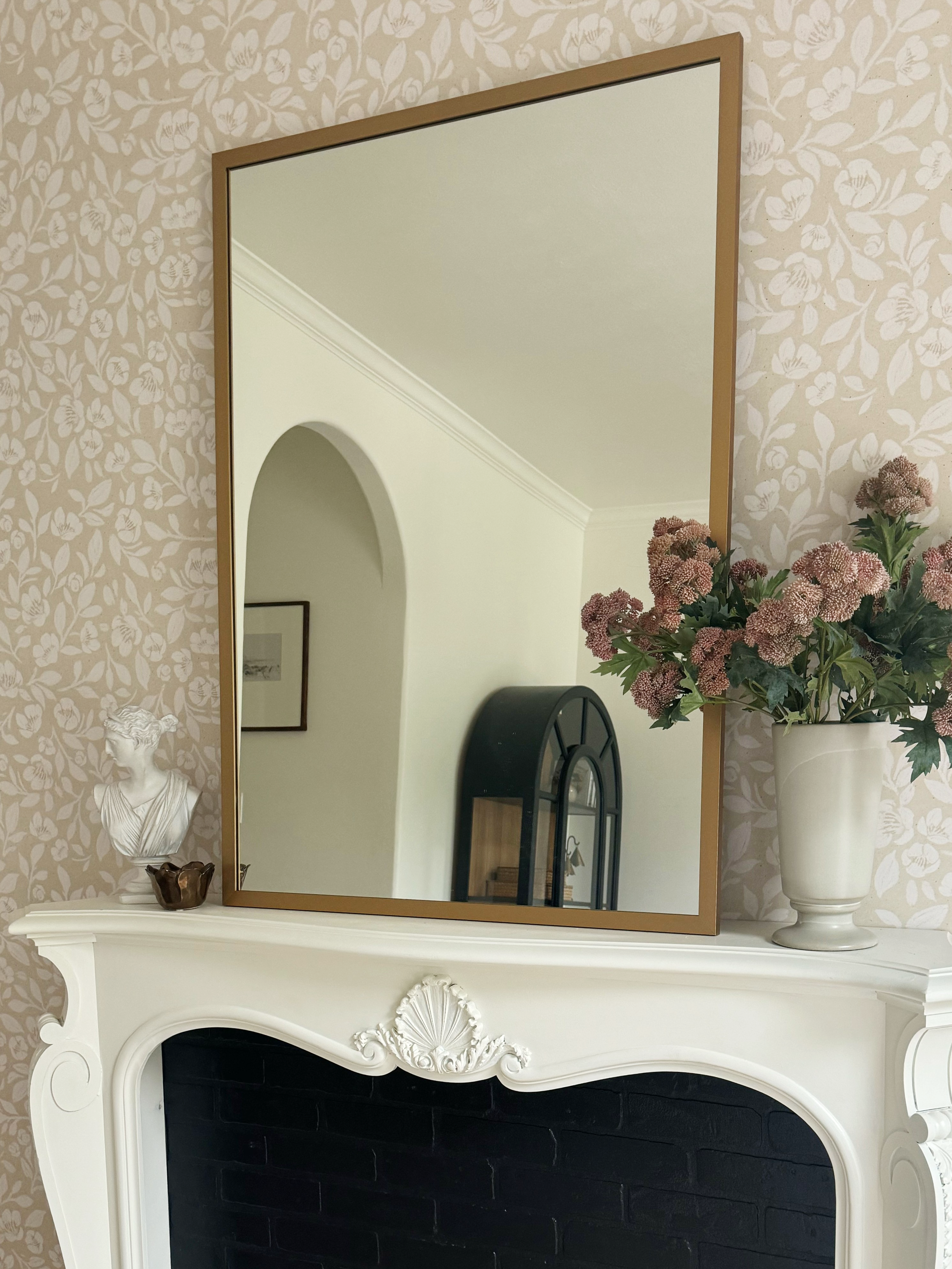 Windham Champagne Bronze Metal Mirror