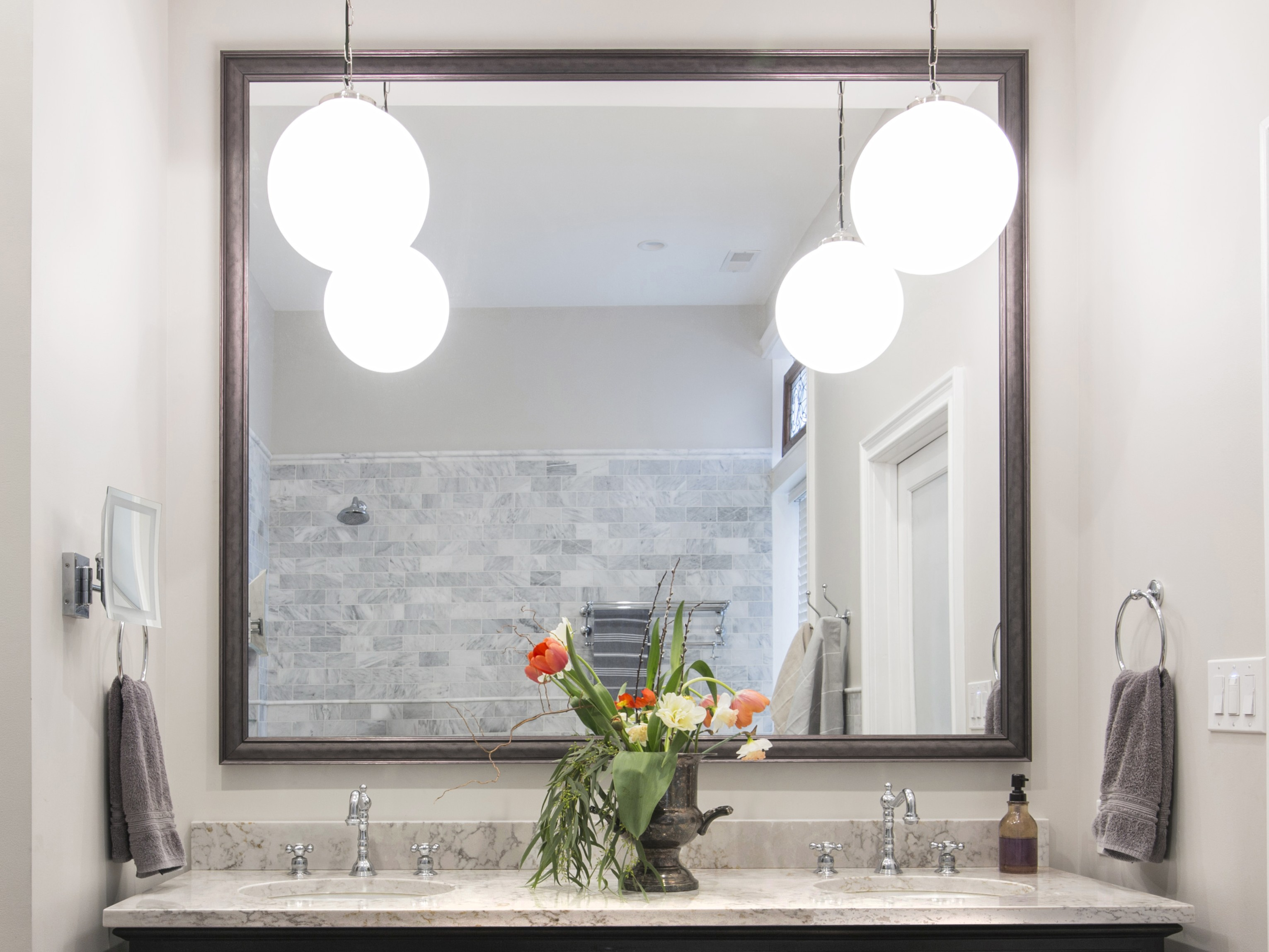 Oxfordshire Charcoal Framed Mirror