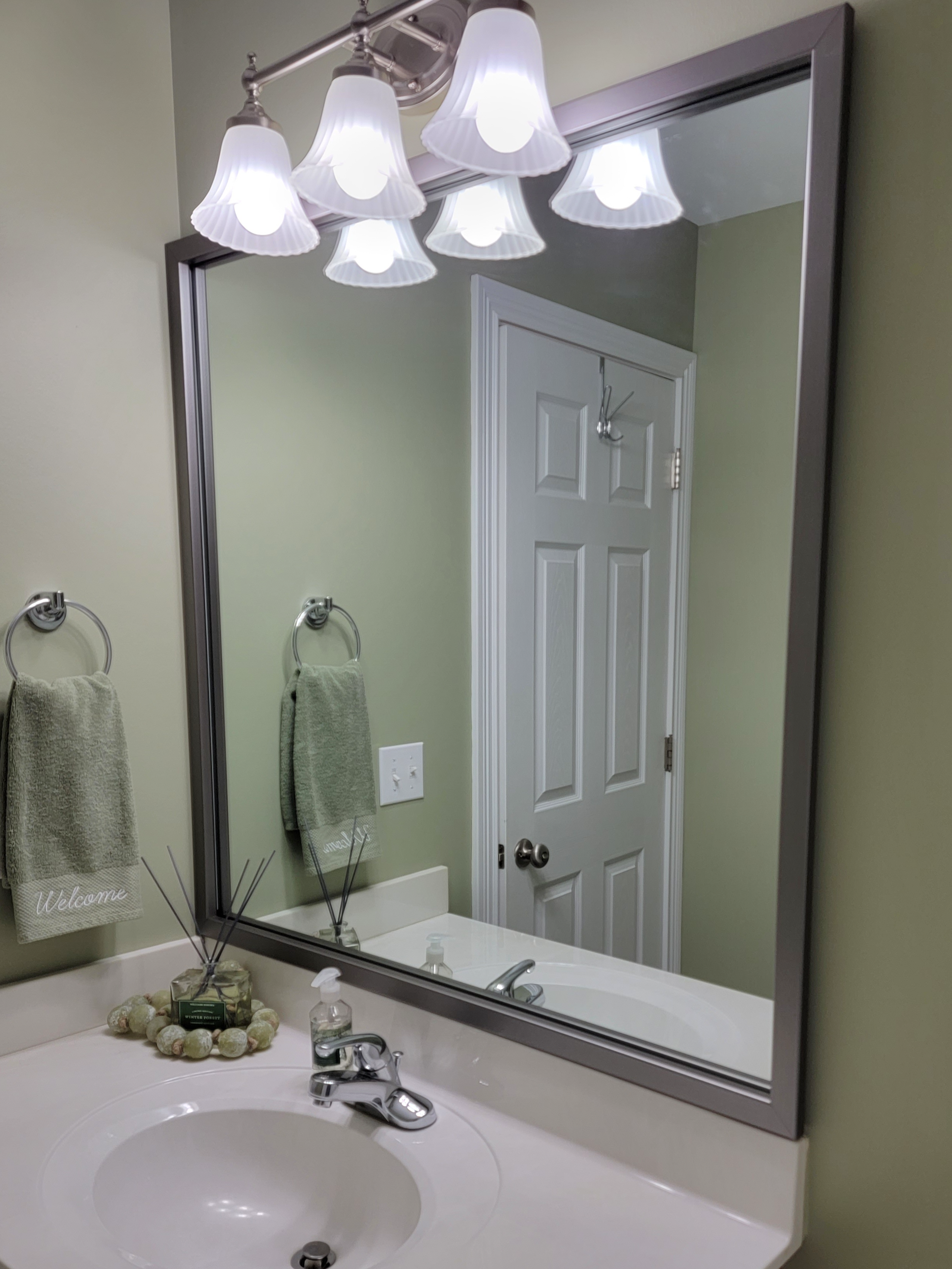 Dawson Satin Nickel Add A Frame